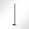 Vorschau QP Akustikpaneele Pole-Mode Stange Ø4cm Höhe 140cm 1/2 Fuß Ø34cm Weiß 9003 Schwarz 7016