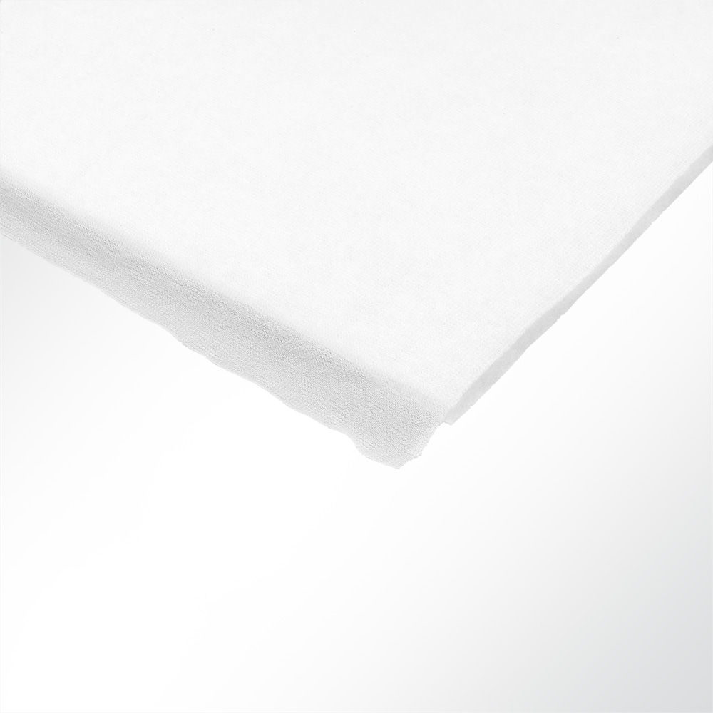 Artikelbild Kaschierte Polsterwatte klettfähig weiß 200g/m² Breite 150cm Stärke 20mm
