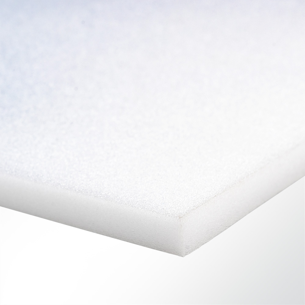 Artikelbild Plastazote® LD29 Polyethylen PE Schaumstoff Hartschaumstoff weiß 1000x500x10mm