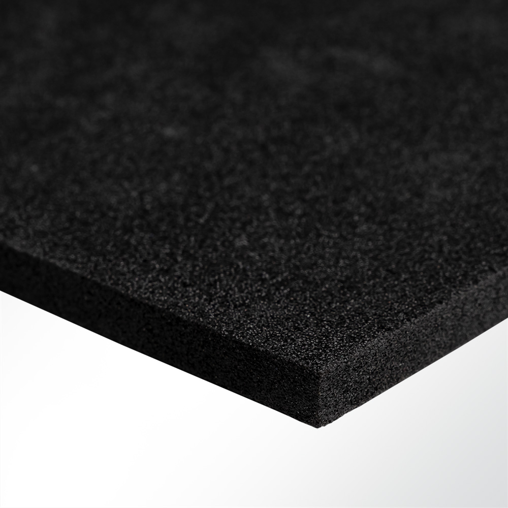 Artikelbild Plastazote® LD29 Polyethylen PE Schaumstoff Hartschaumstoff schwarz 1000x500x10mm