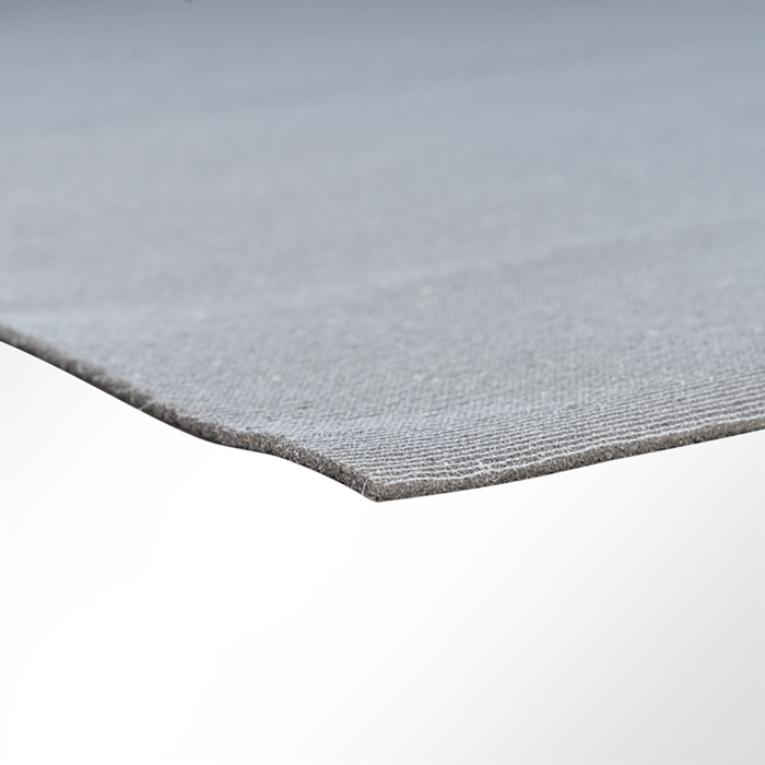 Kaschierter Auto Schaumstoff anthrazit kaschiert weiß/schwarz