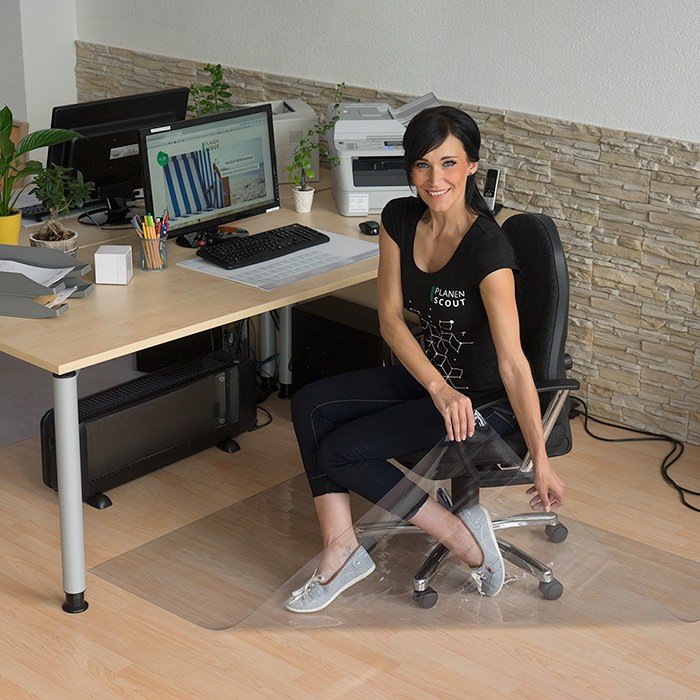 Bürostuhlunterlage / Bodenschutzmatte