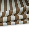 Vorschau Outdoor Polsterstoff Streifen 5mm für Gartenmöbel, Kissen Breite 160cm 240g/m² Weiss/Beige weiß/cocoa