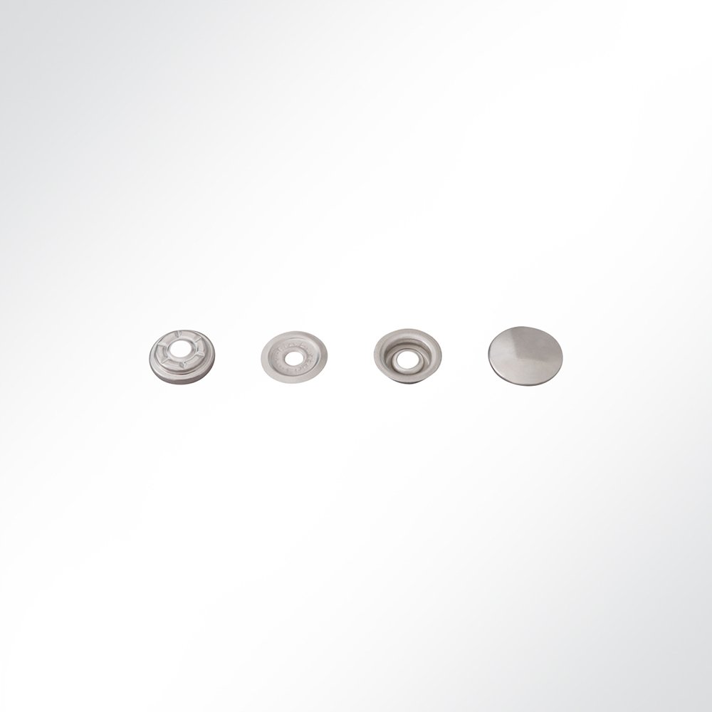 Artikelbild Druckknöpfe 17mm Edelstahl rostfrei