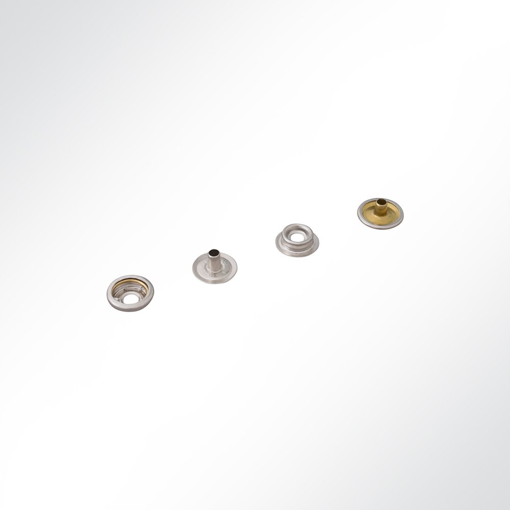 Artikelbild Druckknöpfe 17mm Edelstahl rostfrei