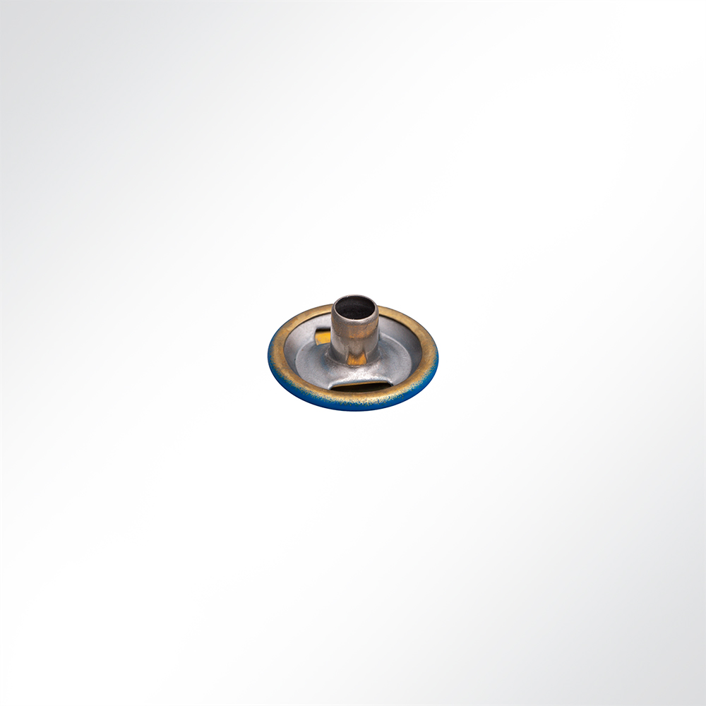 Artikelbild Druckknopf Kappe D15 Royalblau