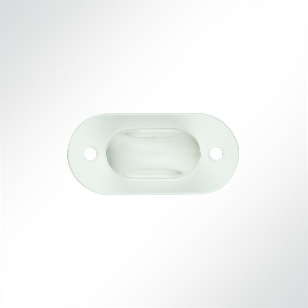 Artikelbild Drehverschluß Nylon 70x34x13mm weiß