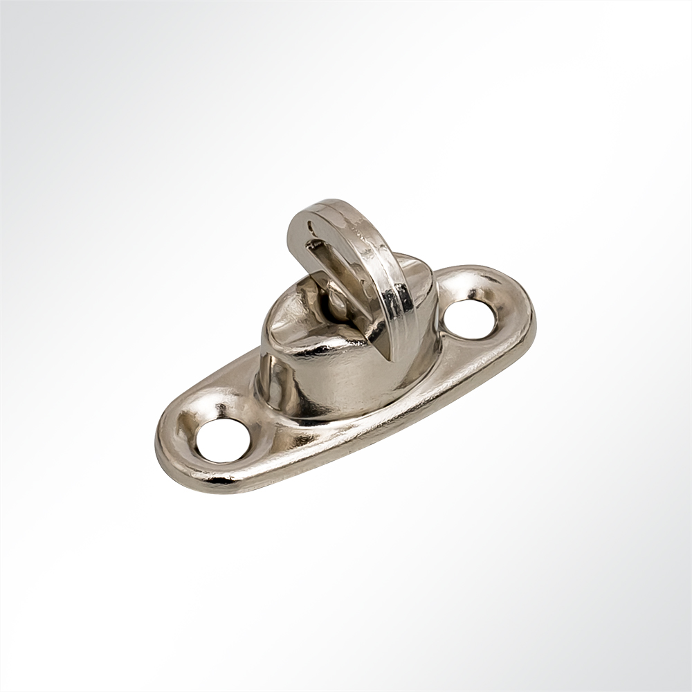 Artikelbild Drehverschluss Messing vernickelt 32x13x9,5mm