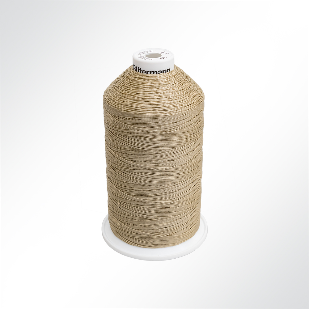 Artikelbild Solbond - bondierter Polyester Spezialnähfaden No./Tkt. 30, 2500m, beige 9406