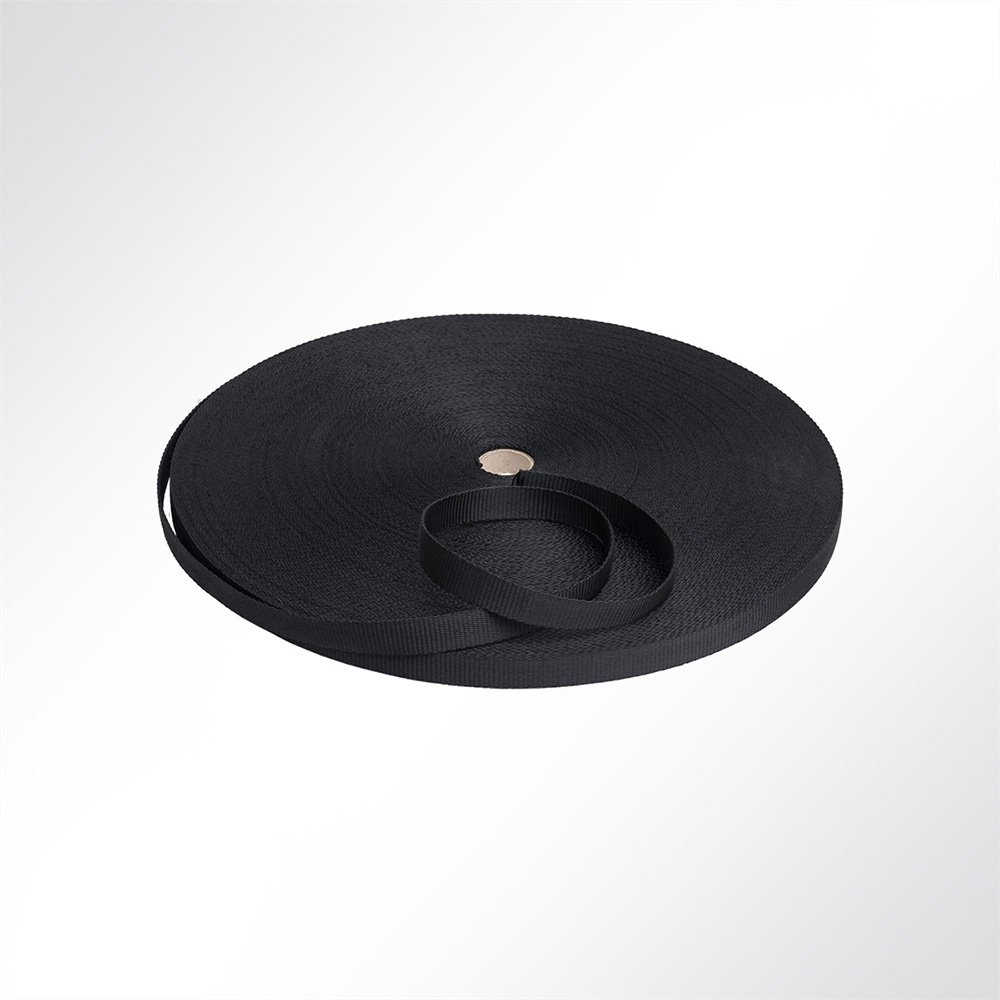 Artikelbild Gurtband Polyester (PES), 50 mm breit, 2 mm stark, 5000 Kg, schwarz