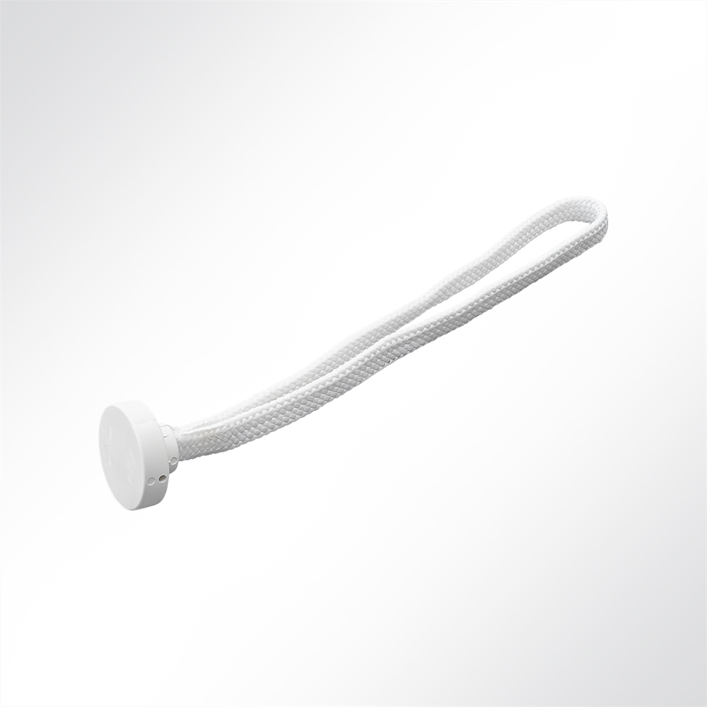 Artikelbild Spanngummi mit Knopf weiß/weiß 250mm