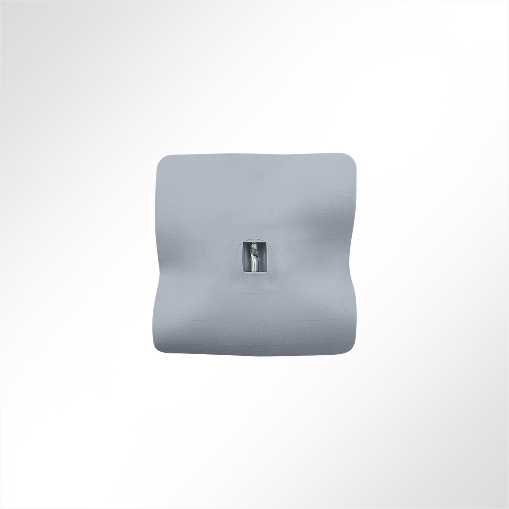 Artikelbild Aufschweissecke mit Bügelkrampe grau