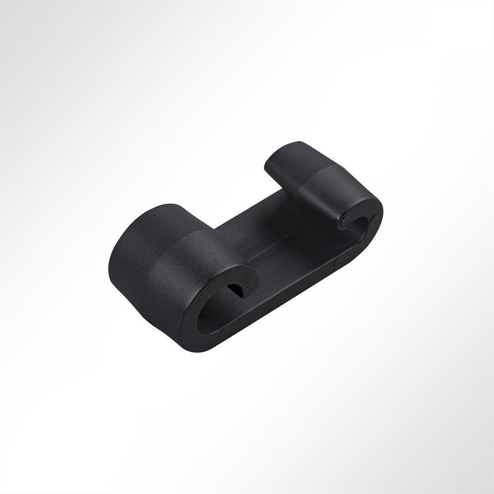 Artikelbild Kunststoff Haken für Expanderseil 6-8mm schwarz