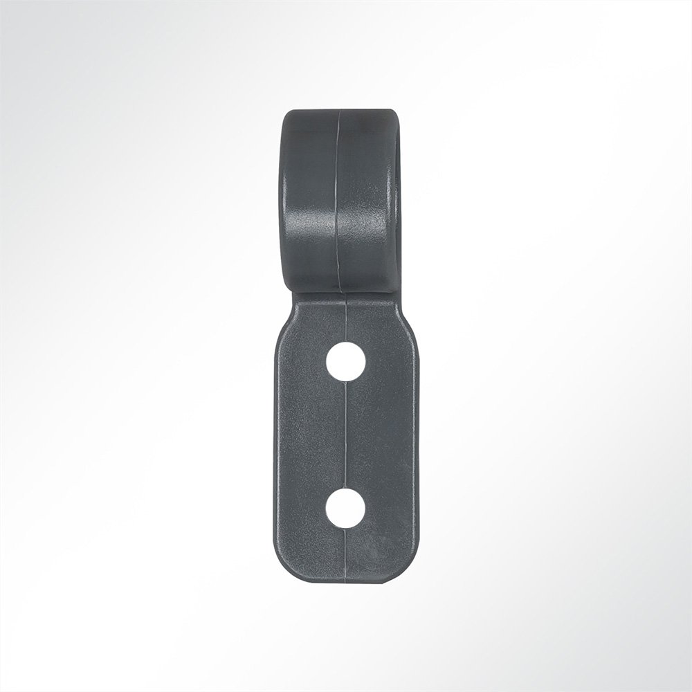 Artikelbild Planenhaken geschlossen für Ø 4-12mm Seil grau