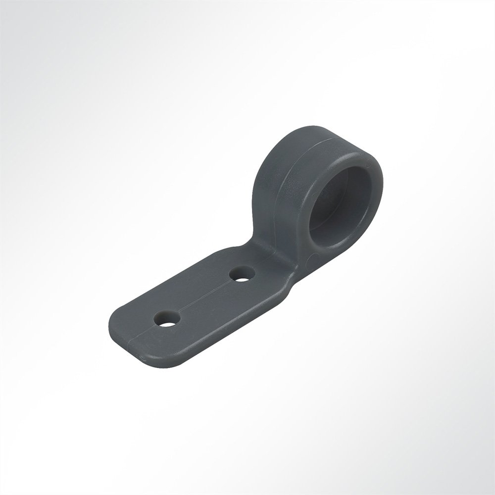 Artikelbild Planenhaken geschlossen für Ø 4-12mm Seil grau