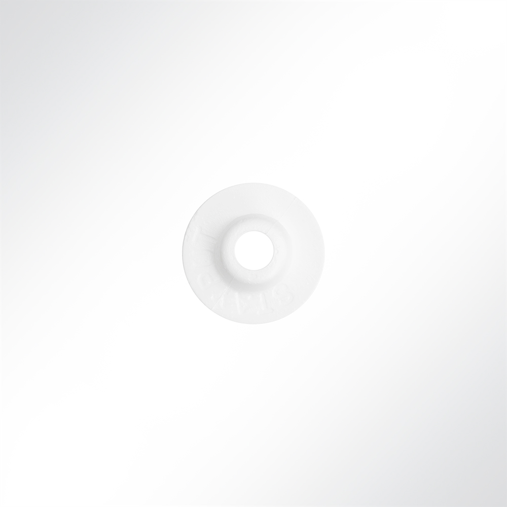 Artikelbild Druckknopf Nylon Niet weiß