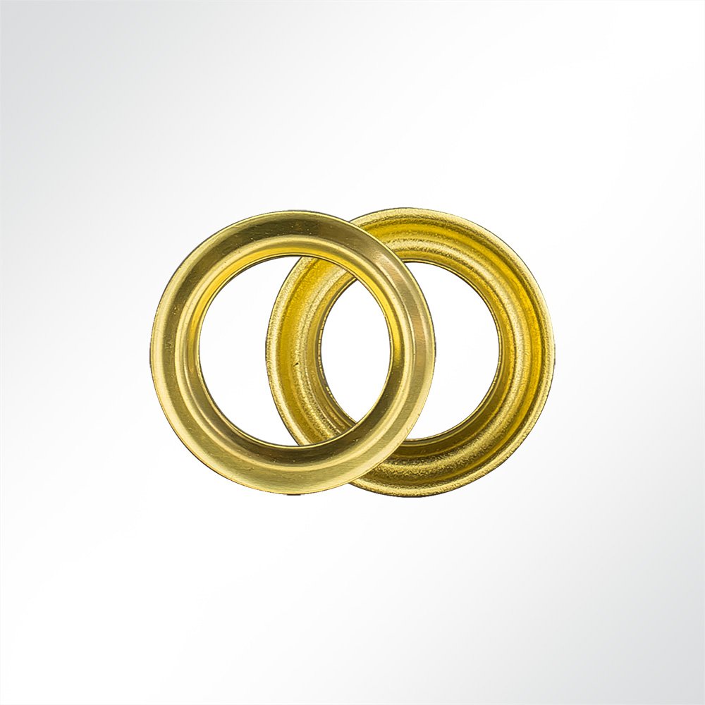 Artikelbild Rundöse messing für Plane 10mm Öse