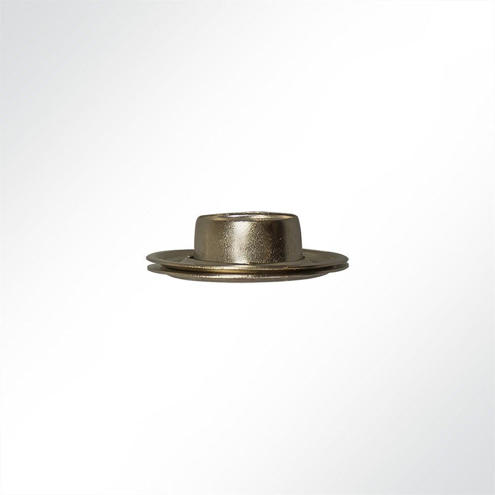 Artikelbild Rundöse messing vernickelt für Plane 10mm Öse