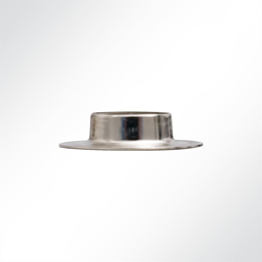 Artikelbild Ovalöse Messing vernickelt 15x9mm