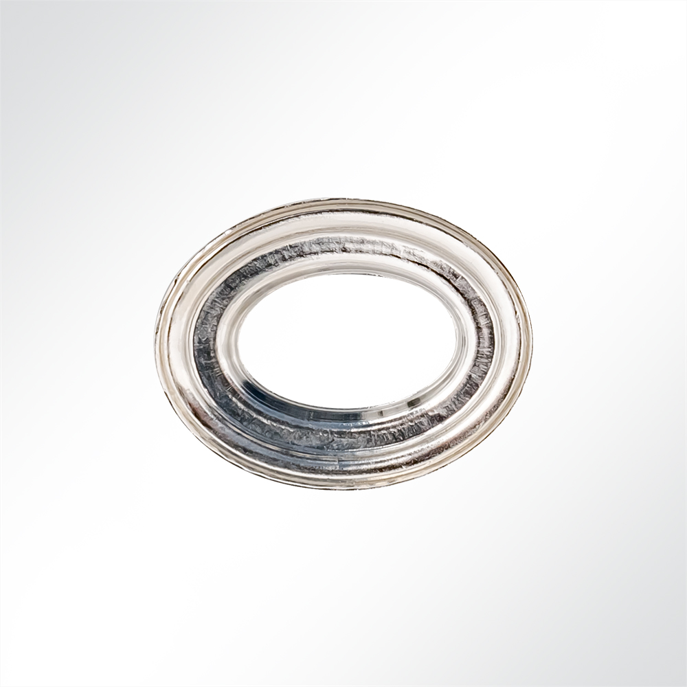 Artikelbild Ovalöse Messing vernickelt 19,5x12mm