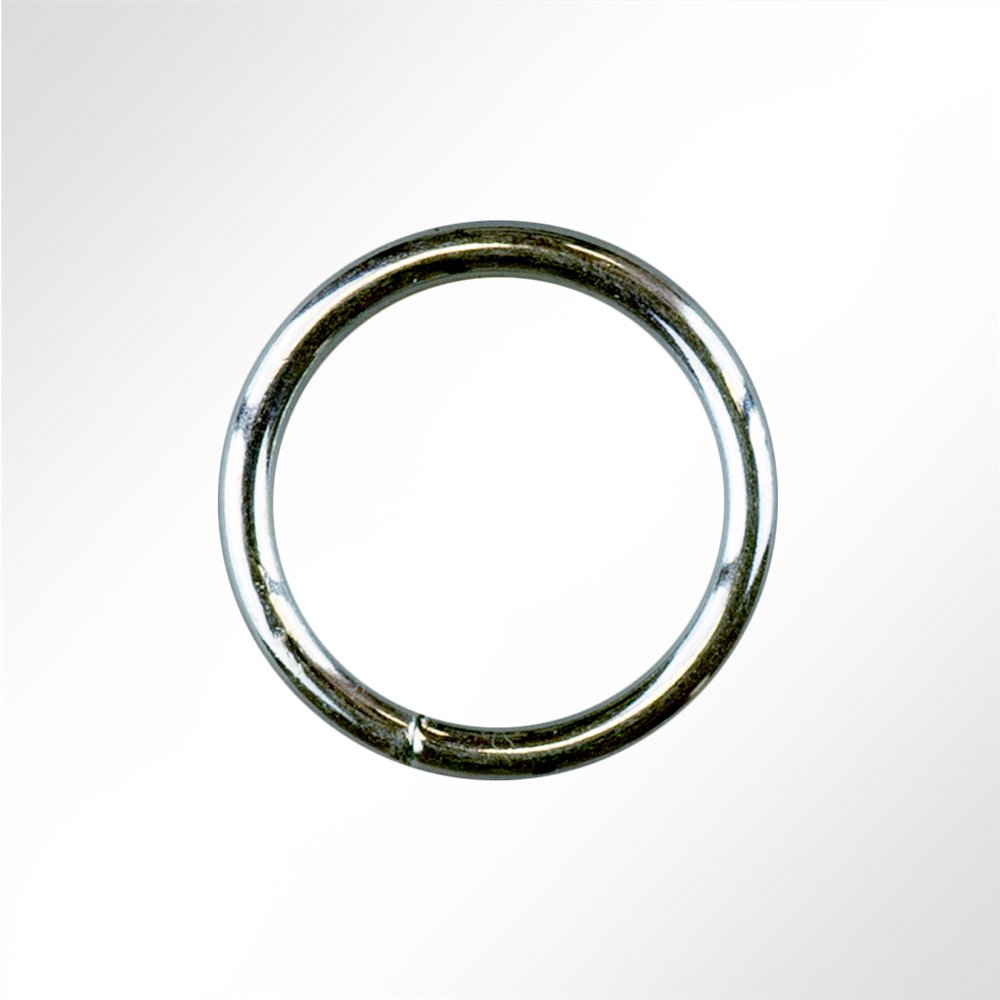 Artikelbild 16mm (Innenmaß) Rundring geschweißt aus Stahl verzinkt