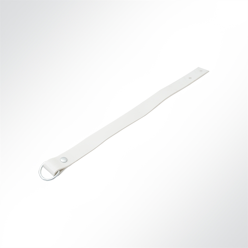 Artikelbild Aufrollriemen Riemen für Schleuderverschluss an Anhängerplanen, Länge 300mm, Grau