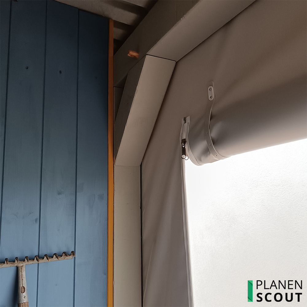 Artikelbild YKK® 10C Reißverschluss Zeltreisser, Spiral, teilbar, weiß, Länge 70cm