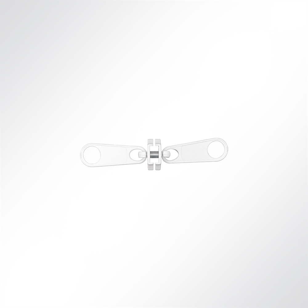 Artikelbild Doppelschieber CT08 Zinkdruckguss für Zahnreißverschluss