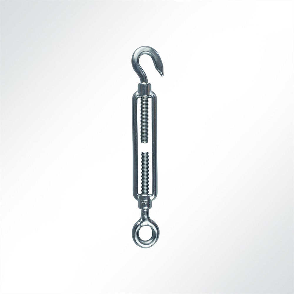 Artikelbild Spannschraube Stahlseil Spanner mit Haken und Öse M6