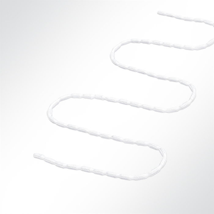 Zink-Drahtband Alternative zu Blei Gardinenbeschwerer 14-80g/m weiß