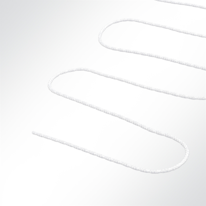 Soft-Edelstahl-Drahtband rostfrei und kochfest 14g/m weiß