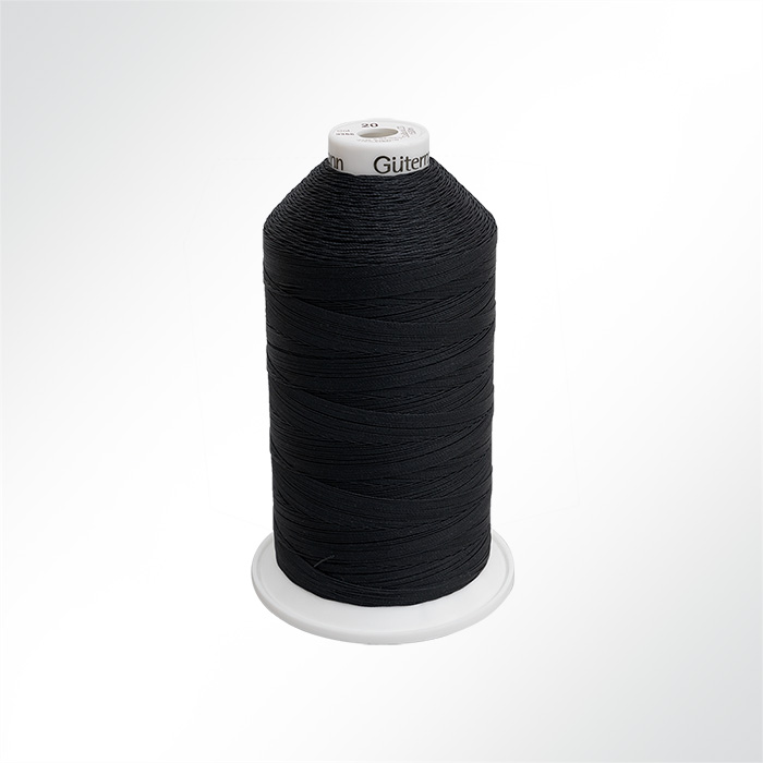 Solbond - bondierter Polyester Spezialnähfaden No./Tkt. 30, 2500m, antrazit 9356