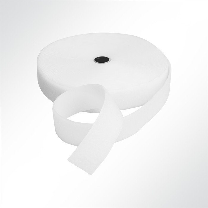 Klettband zum Nähen weiß Flauschband Breite 20-100mm