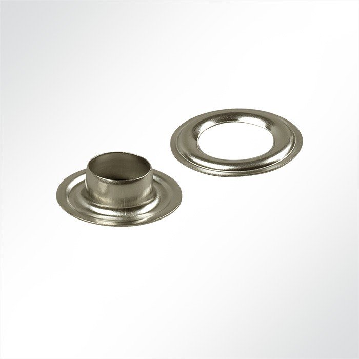 Ösen für LKW-Plane, Rundösen Nirosta Edelstahl