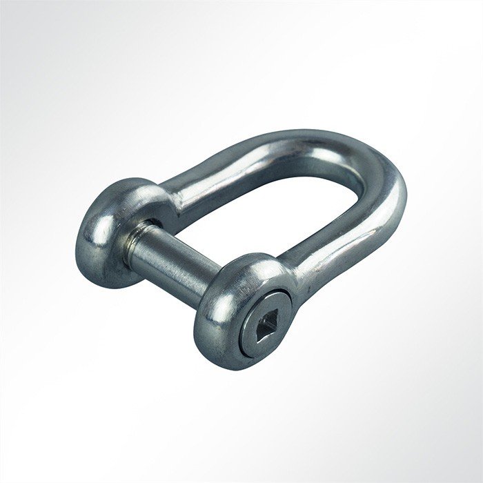 Gerader Schäkel Verbinder mit Innenvierkantkopf Bolzen