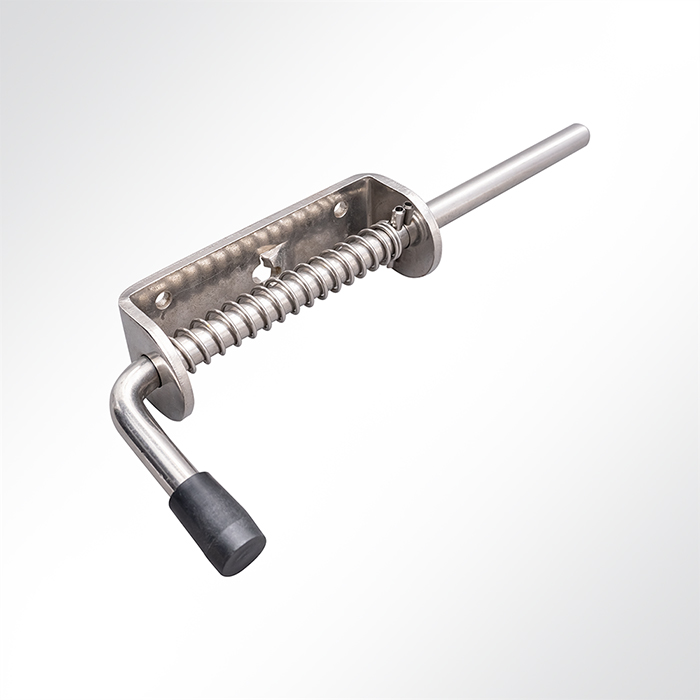 Torriegel Türriegel Federriegel Bolzen Bolzenriegel Feststeller Edelstahl